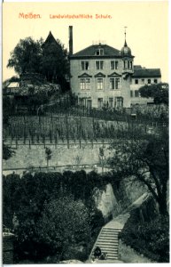 14623-Meißen-1912-Landwirtschaftsschule-Brück & Sohn Kunstverlag