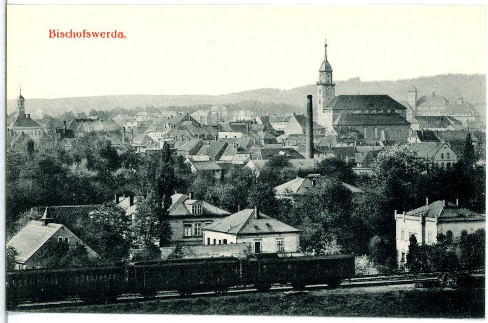 14631-Bischofswerda-1912-Blick auf Bischofswerda-Brück & Sohn Kunstverlag