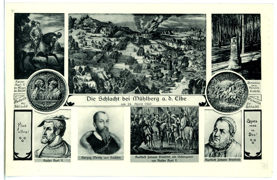 10846-Mühlberg-1909-Die Schlacht bei Mühlberg 1547-Brück & Sohn Kunstverlag