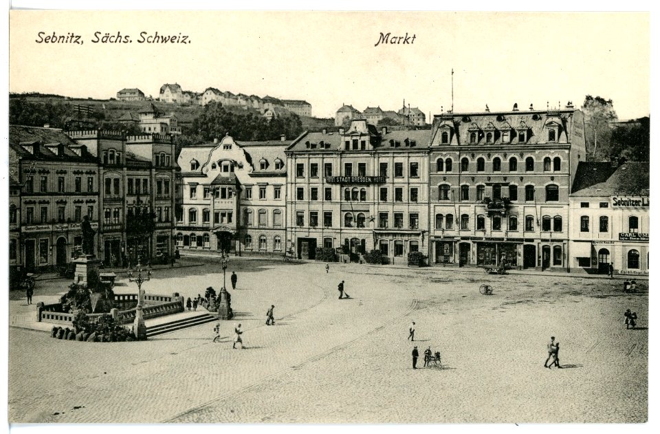 16979-Sebnitz-1913-Markt-Brück & Sohn Kunstverlag