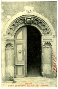 11888-Meißen-1910-Haustor am Kleinmarkt 10-Brück & Sohn Kunstverlag