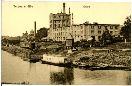 18252-Torgau-1914-Hafen-Brück & Sohn Kunstverlag