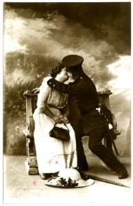 16123-Meißen-1913-Schützen Im Park-Brück & Sohn Kunstverlag