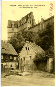 14656-Meißen-1912-Niedermeisa- Schuhmacherei Legler - Albrechtsburg-Brück & Sohn Kunstverlag