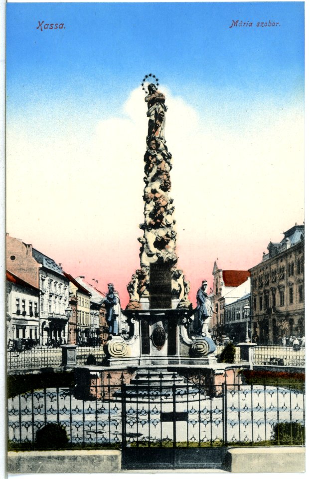 14610-Kassa-1912-Maria szobor-Brück & Sohn Kunstverlag