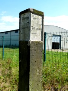 Wegweiser Bonnewitzer Straße Graupa Pirna