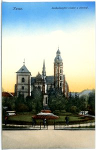 14667-Kassa-1912-Szabadsagteri reszlet a dommal-Brück & Sohn Kunstverlag