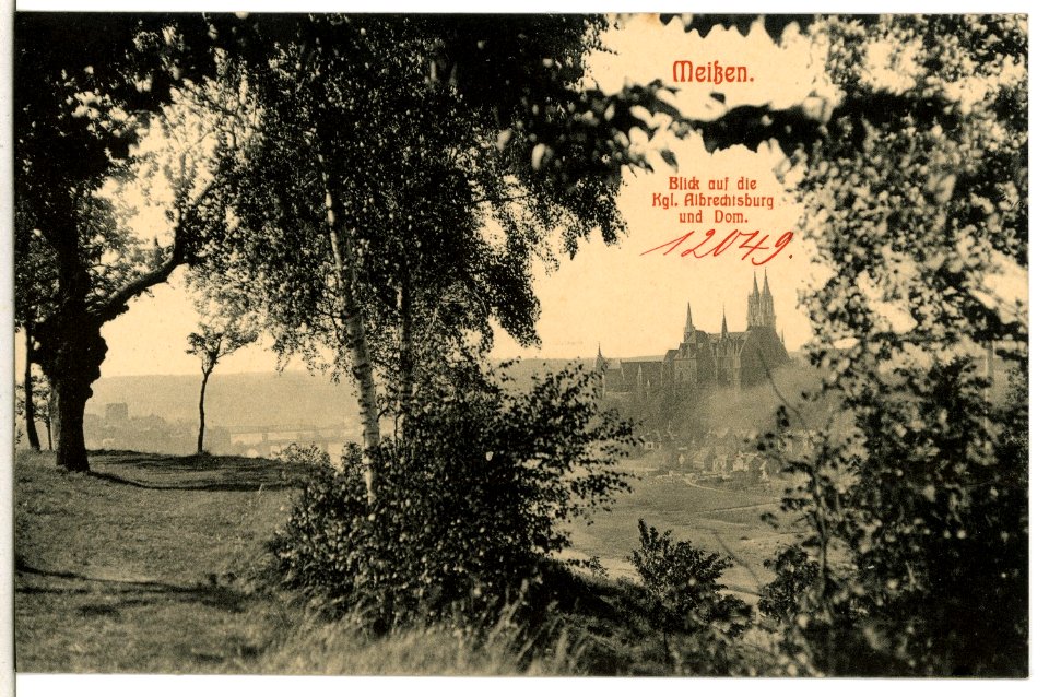 12049-Meißen-1910-Albrechtsburg und Dom von Proschwitz-Brück & Sohn Kunstverlag