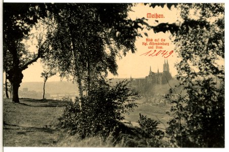12049-Meißen-1910-Albrechtsburg und Dom von Proschwitz-Brück & Sohn Kunstverlag