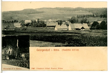 09950-Georgendorf-1908-Blick auf Georgendof-Brück & Sohn Kunstverlag