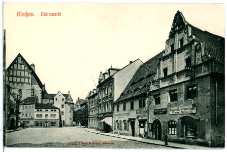 10338-Meißen-1908-Kleinmarkt-Brück & Sohn Kunstverlag