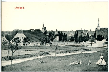 14653-Ortrand-1912-Blick auf Ortrand-Brück & Sohn Kunstverlag