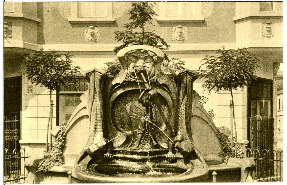 13862-Weißenfels-1912-Zierbrunnen-Brück & Sohn Kunstverlag