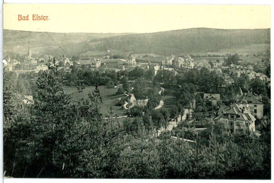 13567-Bad Elster-1911-Blick auf Bad Elster-Brück & Sohn Kunstverlag