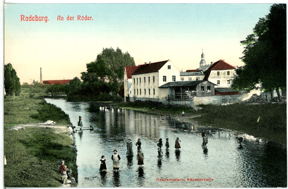 11570-Radeburg-1910-An der Röder-Brück & Sohn Kunstverlag