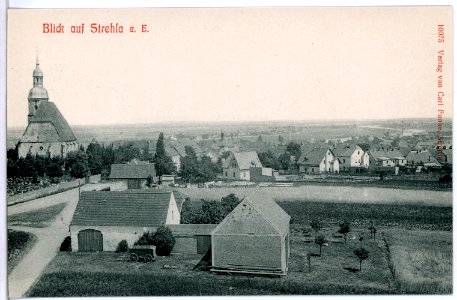10075-Strehla-1908-Blick auf Strehla-Brück & Sohn Kunstverlag