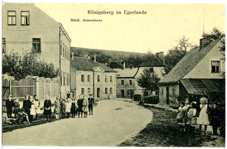 20672-Königsberg a. d. Eger-1917-Städtisches Armenhaus-Brück & Sohn Kunstverlag