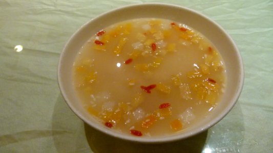 Chinese fruit soup 3