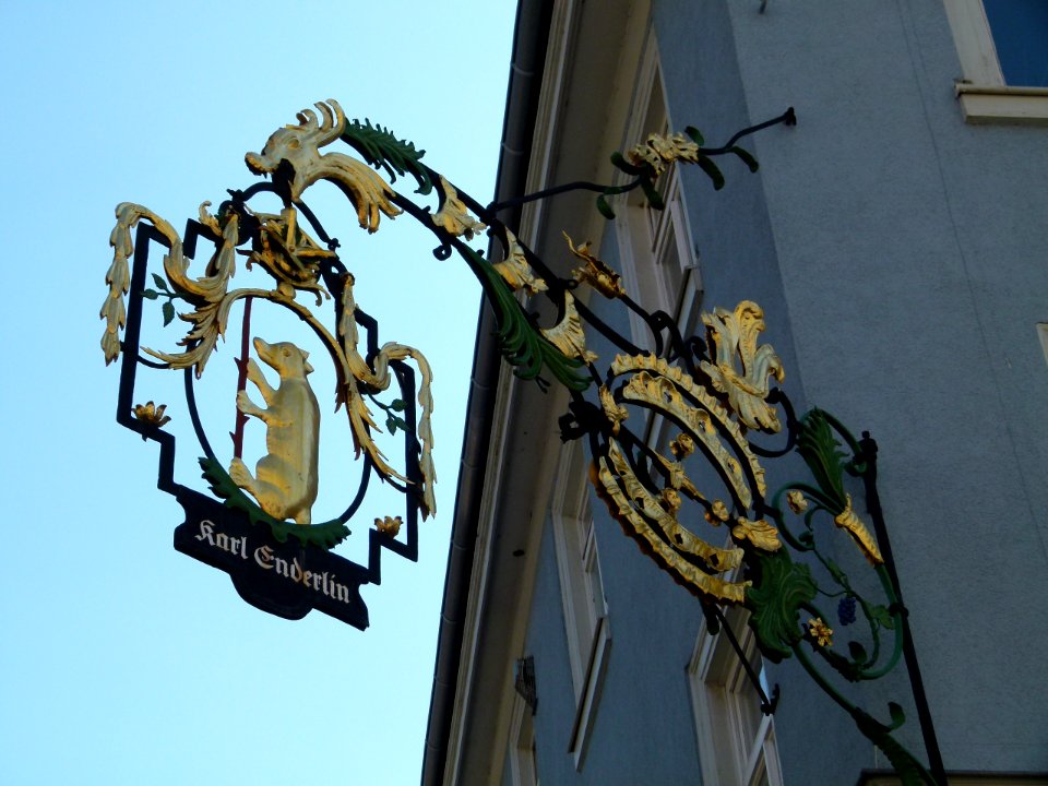 Wirtshausausleger Marktstraße 48 Bad Cannstatt 1