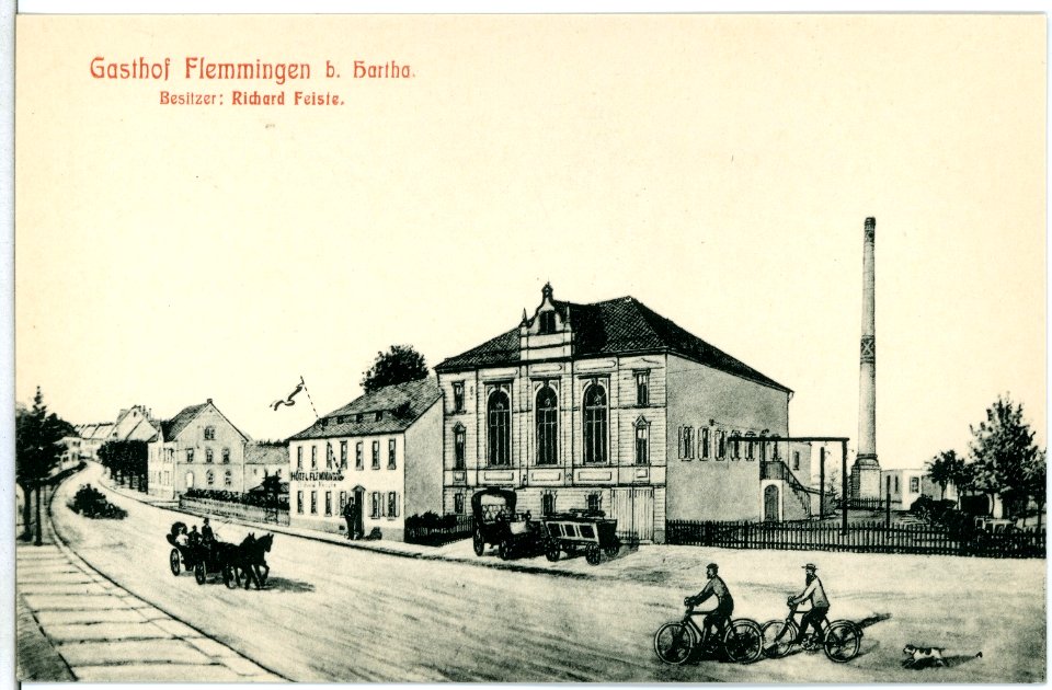 10232-Flemmingen-1908-Gasthof-Brück & Sohn Kunstverlag