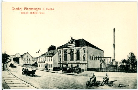 10232-Flemmingen-1908-Gasthof-Brück & Sohn Kunstverlag