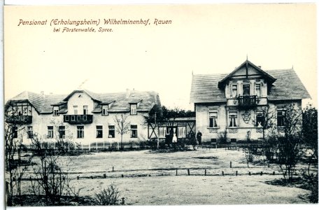 14620-Fürstenwalde-1912-Pensionat Wilhelmshof Rauen-Brück & Sohn Kunstverlag