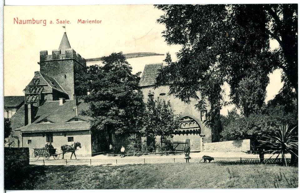 13926-Naumburg-1912-Marientor-Brück & Sohn Kunstverlag