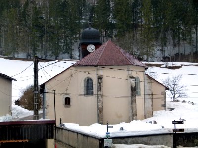 Mijoux village church 3