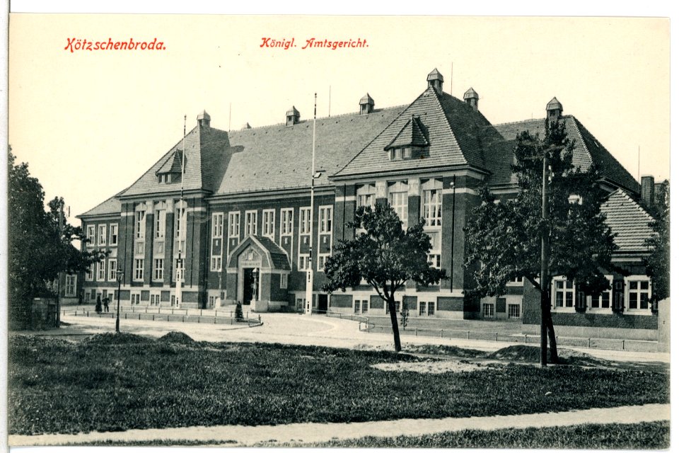 12016-Kötzschenbroda-1910-Amtsgericht-Brück & Sohn Kunstverlag