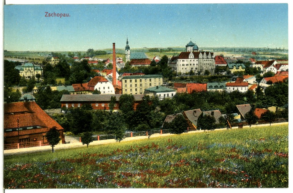 13490-Zschopau-1911-Blick auf Zschopau-Brück & Sohn Kunstverlag
