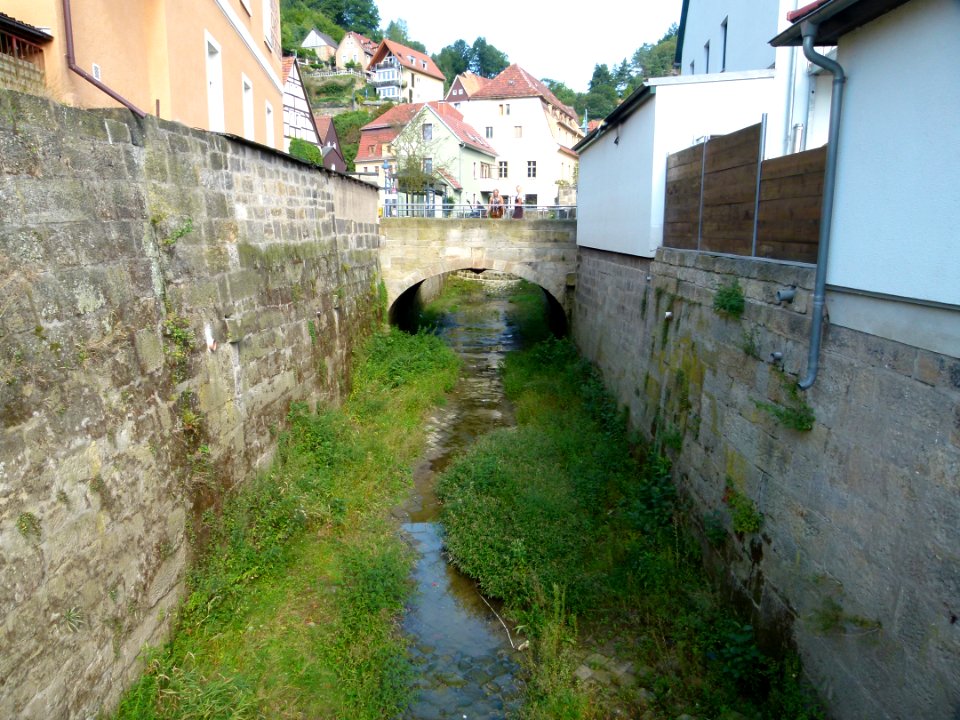Sandsteinbrücke Wehlener Bach 1