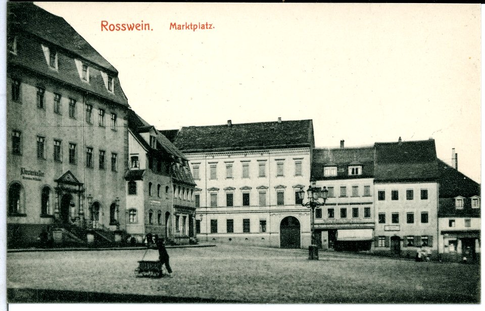 10115-Roßwein-1908-Marktplatz-Brück & Sohn Kunstverlag