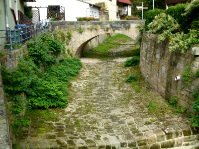 Sandsteinbrücke Wehlener Bach 4