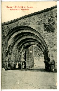 11563-Altzella-1910-Klostertor-Brück & Sohn Kunstverlag