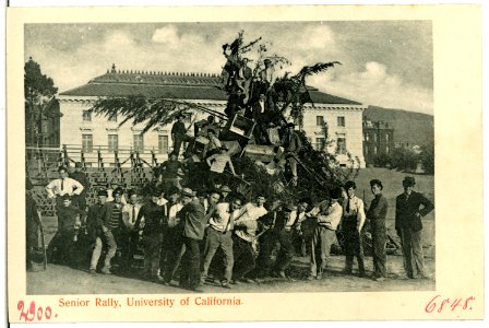 06848-Kalifornien-1905-Senior Rally, University of California-Brück & Sohn Kunstverlag