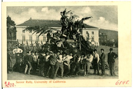 06848-Kalifornien-1905-Senior Rally, University of California-Brück & Sohn Kunstverlag photo