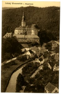 07349-Weesenstein-1906-Ort und Schloß-Brück & Sohn Kunstverlag