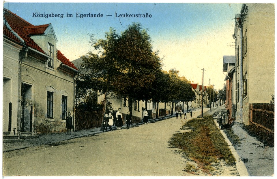 20671-Königsberg a. d. Eger-1917-Lenkenstraße-Brück & Sohn Kunstverlag