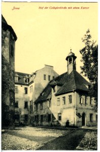 21232-Jena-1919-Hof der Collegienkirche-Brück & Sohn Kunstverlag