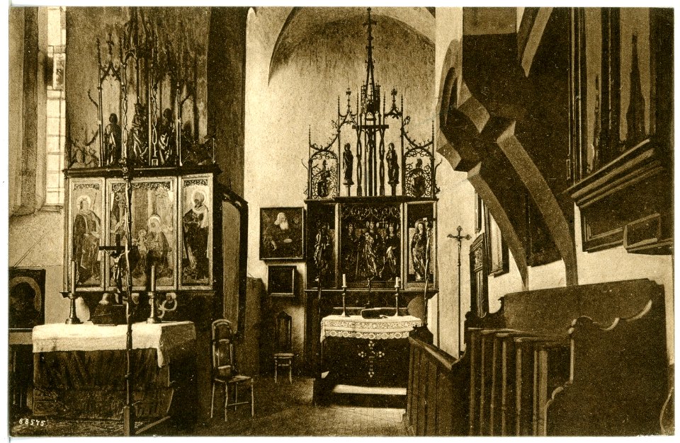 20541-Gnandstein-1917-Burgkapelle-Brück & Sohn Kunstverlag