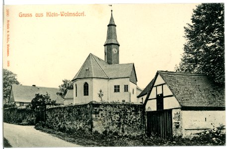 05993-Klein Wolmsdorf-1905-Kirche-Brück & Sohn Kunstverlag