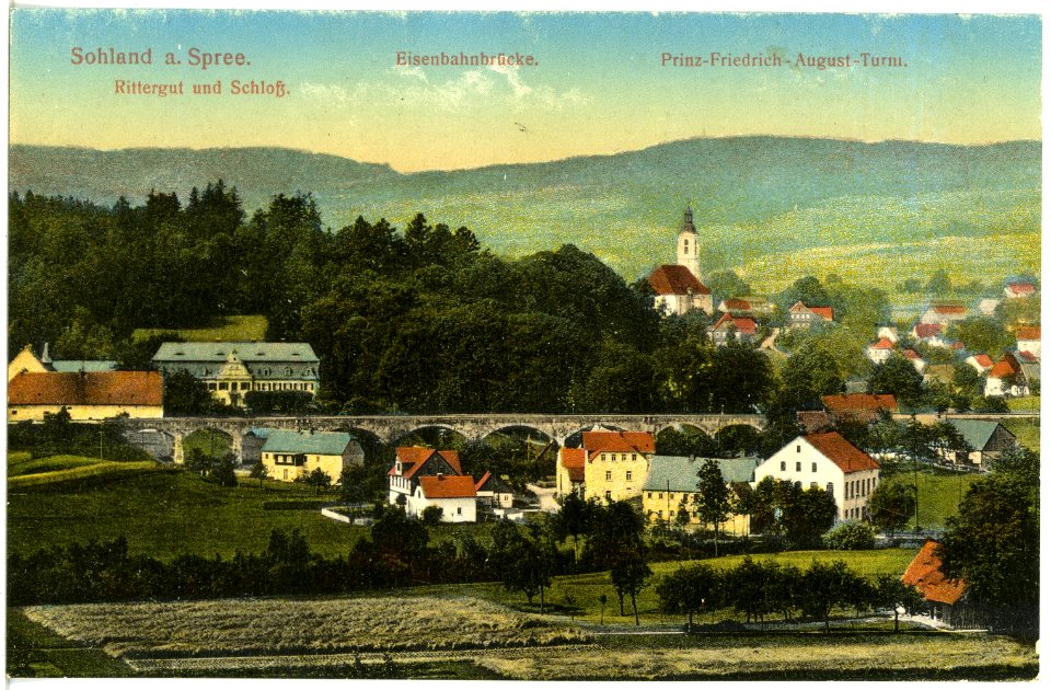 20014-Sohland-1916-Blick auf Sohland-Brück & Sohn Kunstverlag