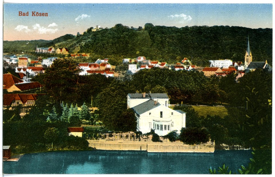 20984-Bad Kösen-1918-Blick auf Bad Kösen-Brück & Sohn Kunstverlag