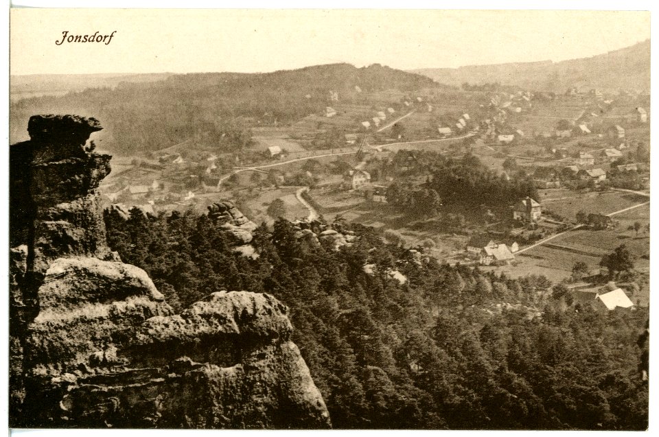 21319-Jonsdorf-1919-Blick auf Jonsdorf-Brück & Sohn Kunstverlag