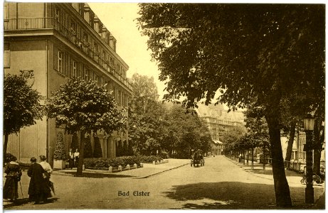 20506-Bad Elster-1917-Bahnhofstraße-Brück & Sohn Kunstverlag