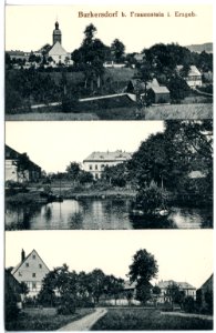 20919-Burkersdorf (Frauenstein)-1918-Ortsansichten-Brück & Sohn Kunstverlag