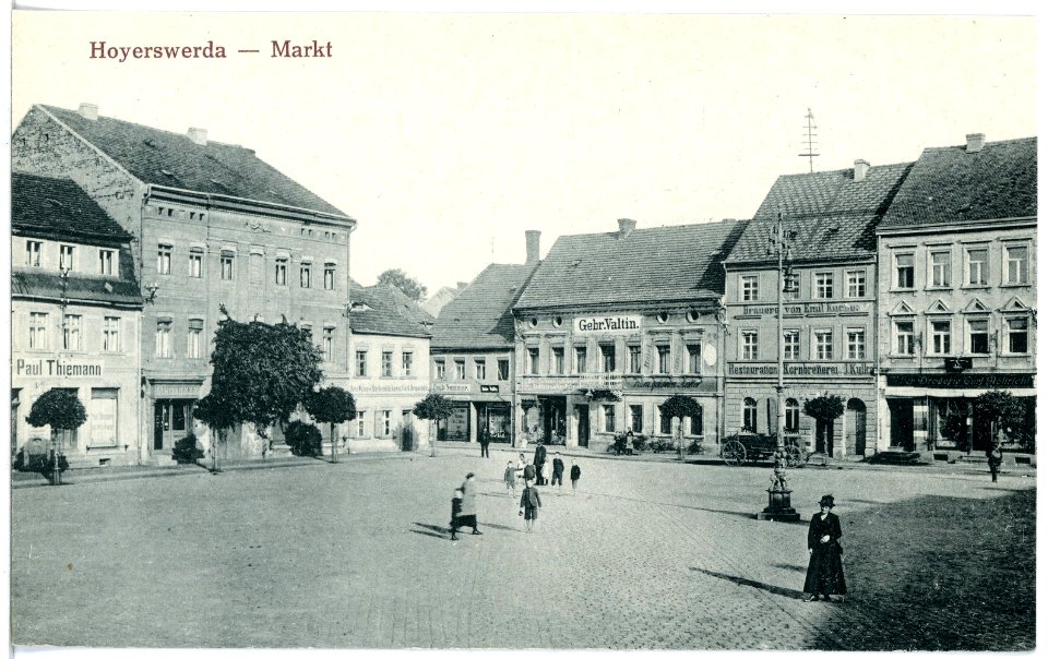 20679-Hoyerswerda-1917-Markt-Brück & Sohn Kunstverlag