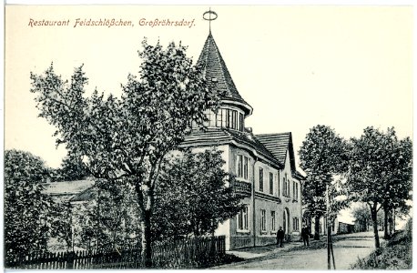 20011-Großröhrsdorf-1916-Restaurant Feldschlößchen-Brück & Sohn Kunstverlag