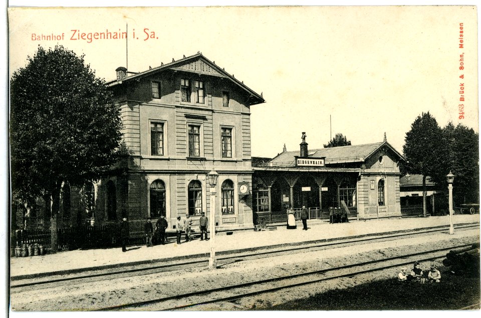 09463-Ziegenhain-1908-Bahnhof-Brück & Sohn Kunstverlag