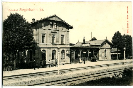 09463-Ziegenhain-1908-Bahnhof-Brück & Sohn Kunstverlag